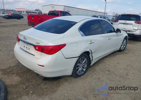 2017 Infiniti Q50 3.0T Premium z USA, uszkodzony, nr VIN JN1EV7AP2HM736943